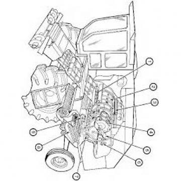 Gleaner R60 Reman Hydraulic Final Drive Motor