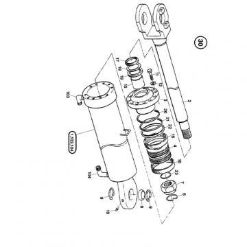 O&K RH1.17 Hydraulic Final Drive Motor